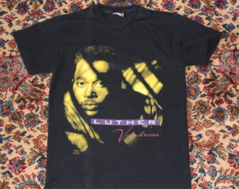 Gira Power of Love de Luther Vandross de 1991 - Camiseta vintage de concierto