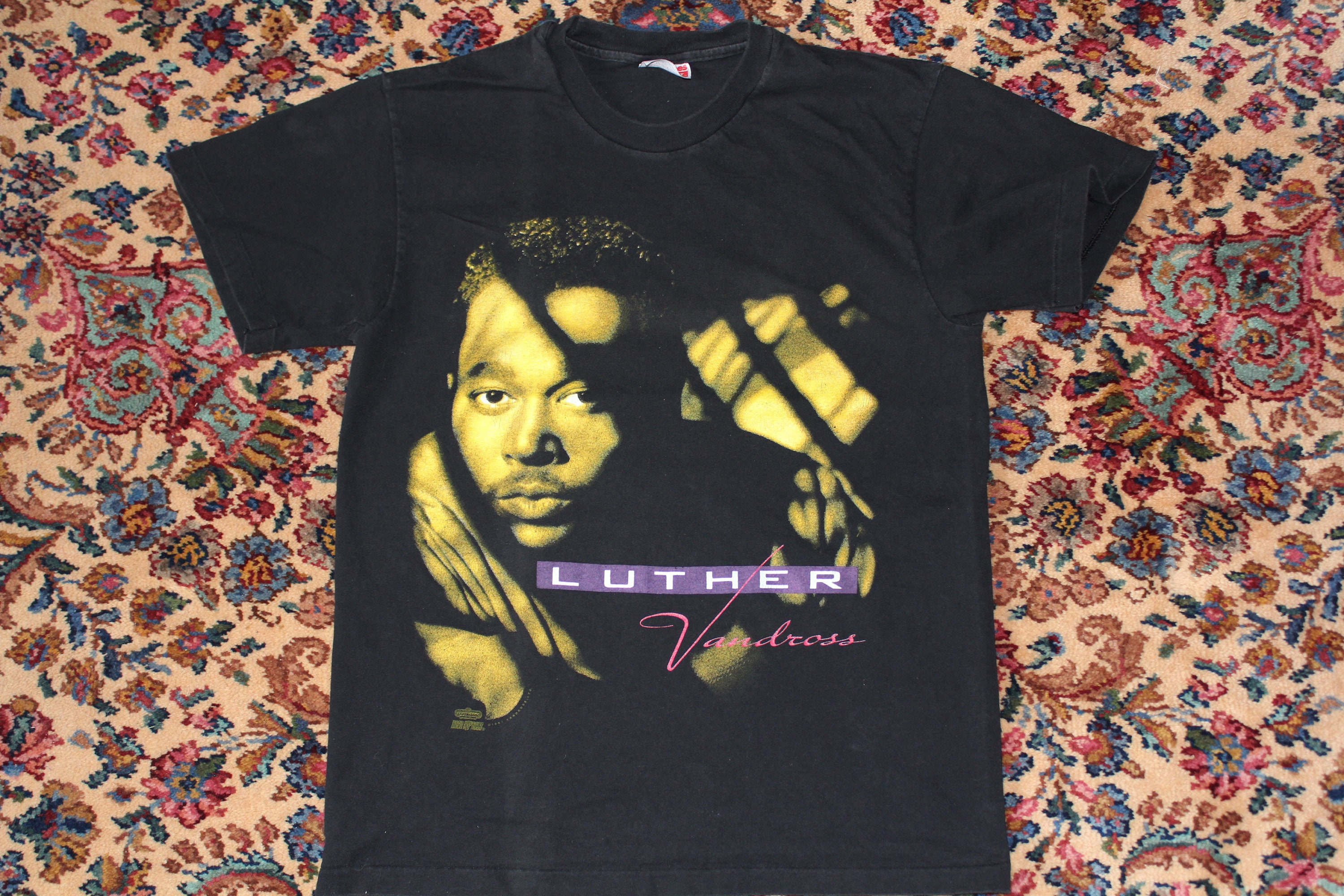 Luther Vandross Power of Love Tour Vintage Konzert T-Shirt 