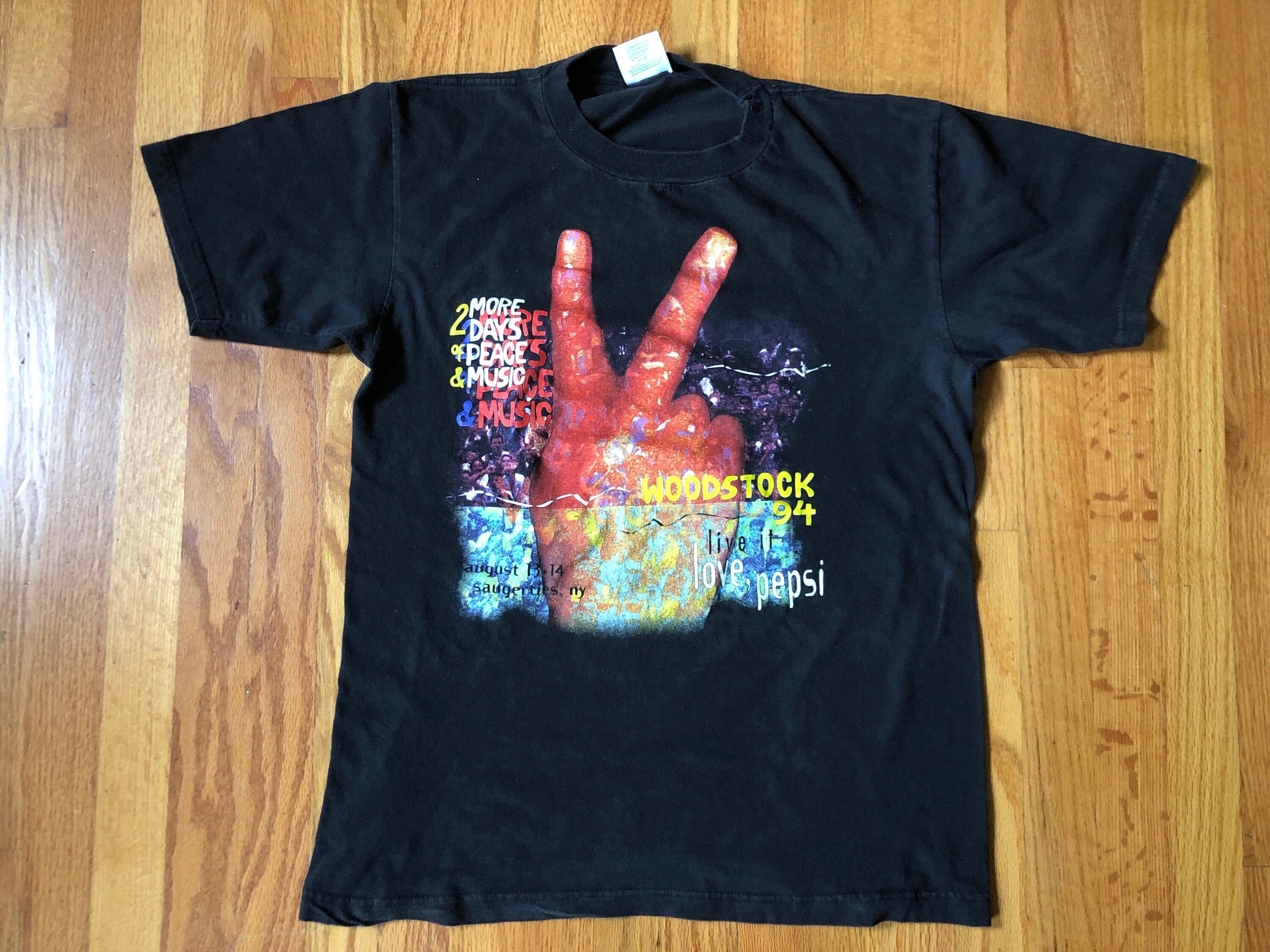 Woodstock 94 Tshirt - Etsy