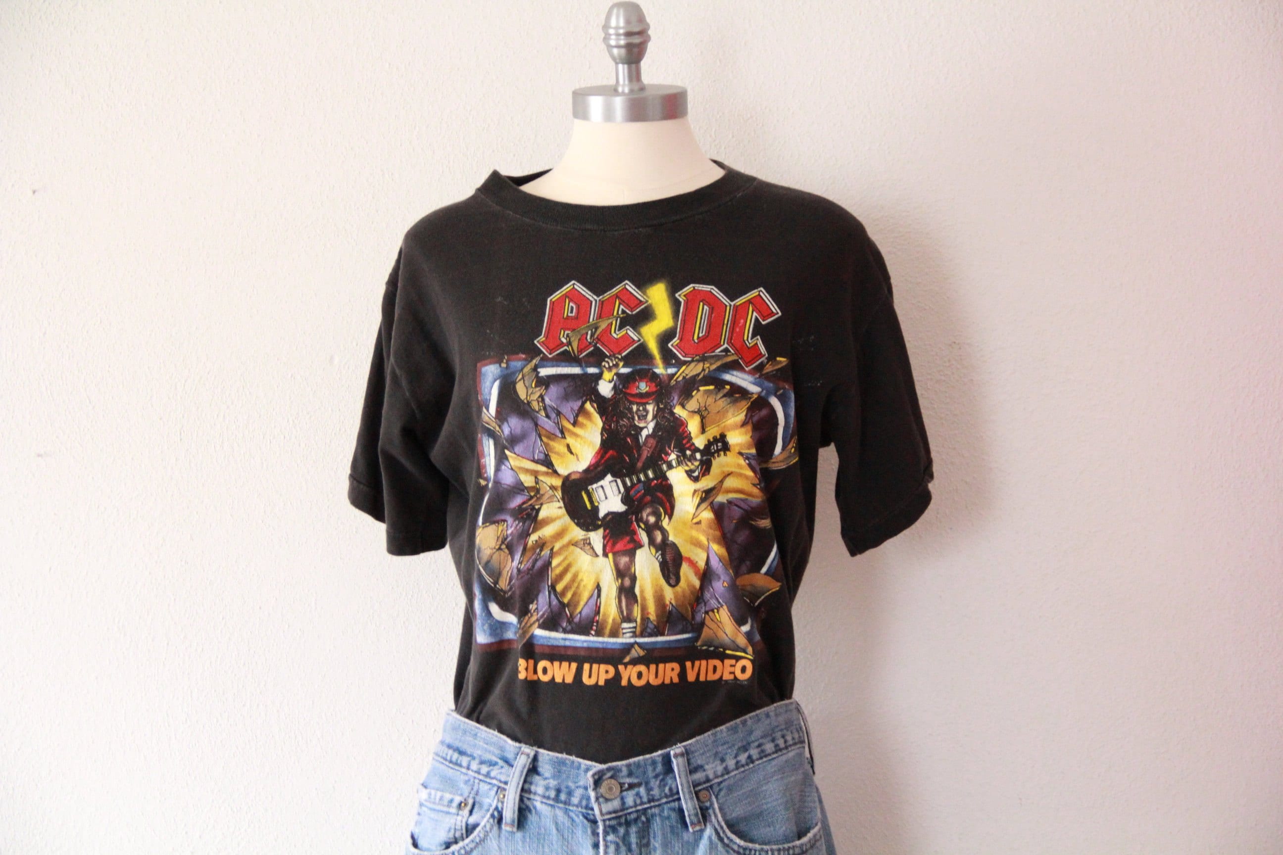 acdc t shirt vintage