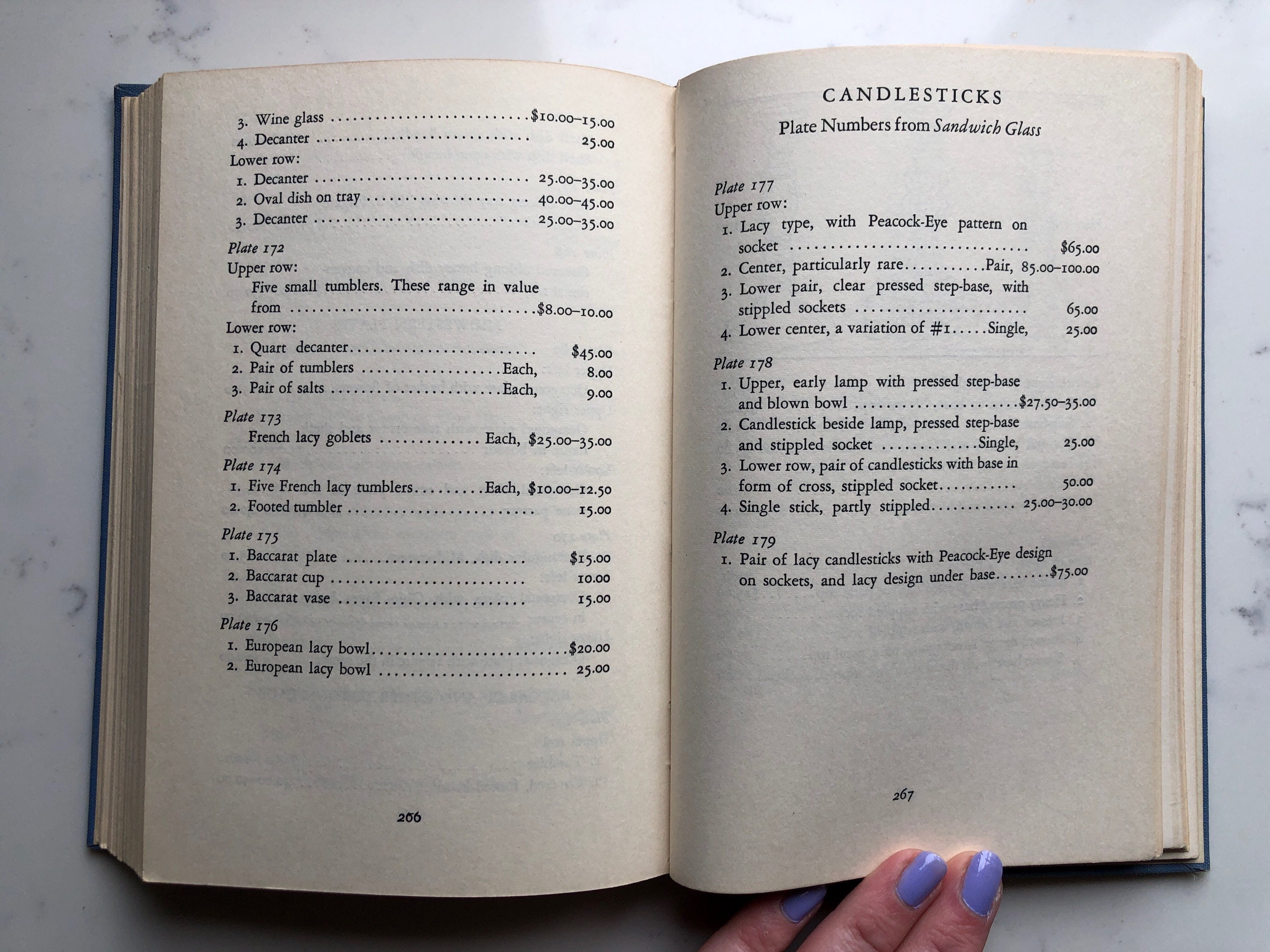 Current Values of Antique Glass Ruth b Lee Vintage Glass Guide Price Guides Etsy