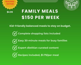 14-Day Family Meal Plan: Kid-Friendly, Budget-Friendly Dinners