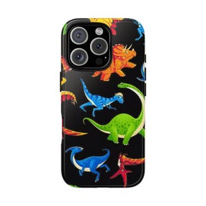 Dinosaur Phone Case: Cute Dino Design, Tough Protection, Kids Gift, Fun Accessory, Birthday Present, Playful Vibe