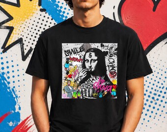 1996 ミスタービーン モナリザ Tシャツ - Etsy 日本