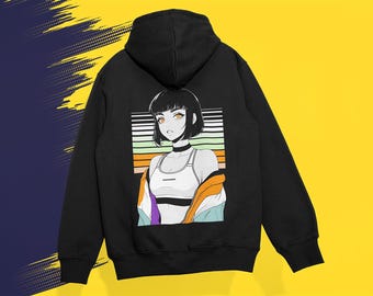 Anime Hoodie Organic Cotton : Sustainable Streetwear