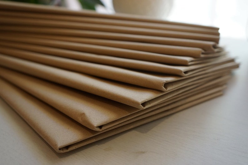 2/10 ExtraLarge Sheets Brown Kraft Wrapping Paper 1140mm x Etsy
