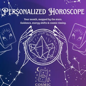 Personalisierte Horoskop Lesung - wöchentlich oder monatlich