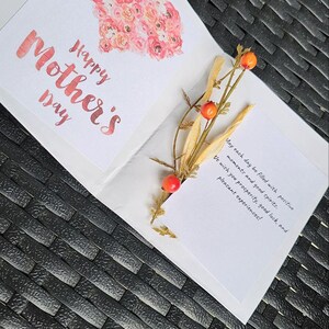 Postkarten, Happy Mother's Day Postkarte, Muttertag, Glückwunsch, Glückwünsche für Mama