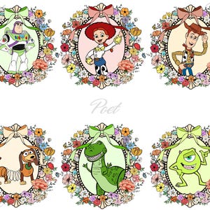 Toy Story PNG Clipart Mega Bundle: Buzz Lightyear & Woody, DIY Crafts