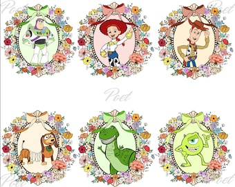 Toy Story PNG Clipart Mega Bundle: Buzz Lightyear & Woody, DIY Crafts