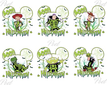 Toy Story Halloween PNG: Craft, T-Shirt Design (Digital Download)