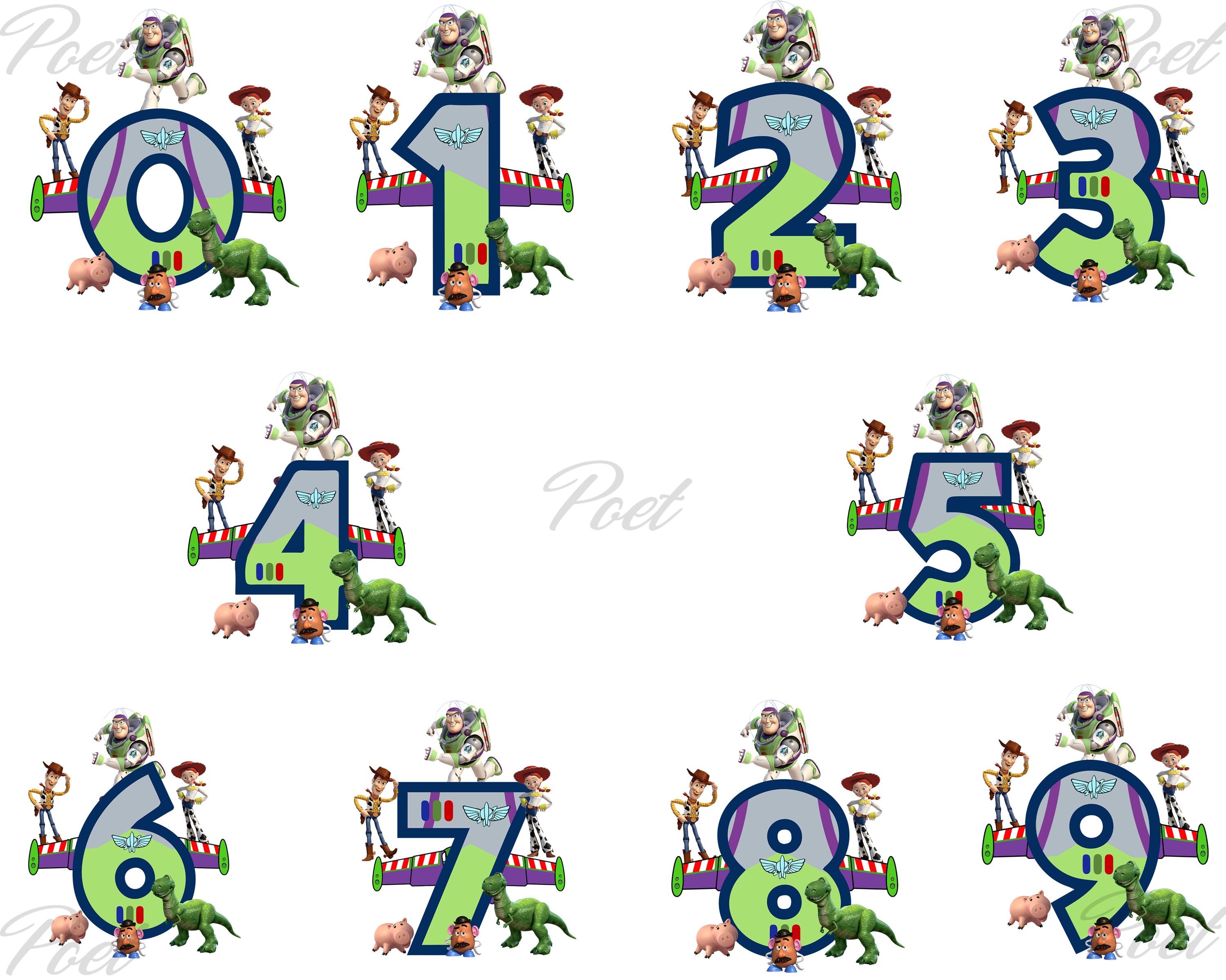Number 2 Toy Story Png - Etsy