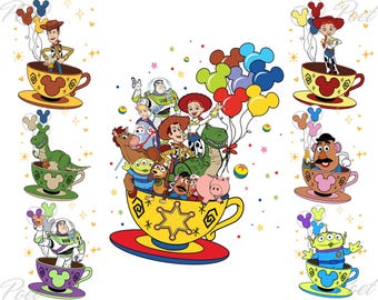 Toy Story PNG: Mouse Ear Balloon Png (Digital Download)
