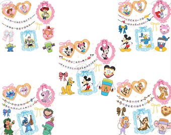 Toy Story (Png), Lilo y Stich (Png), Mickey y Minnie Mouse (Png), Daisy y el Pato Donald (Png), Double and Trouble (Png), Descarga digital (Png)