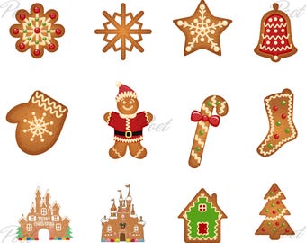 Gingerbread Man PNG: Christmas Digital Download