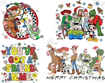 Toy Story Christmas PNG: You've Got A Friend In Me (Digital Download)