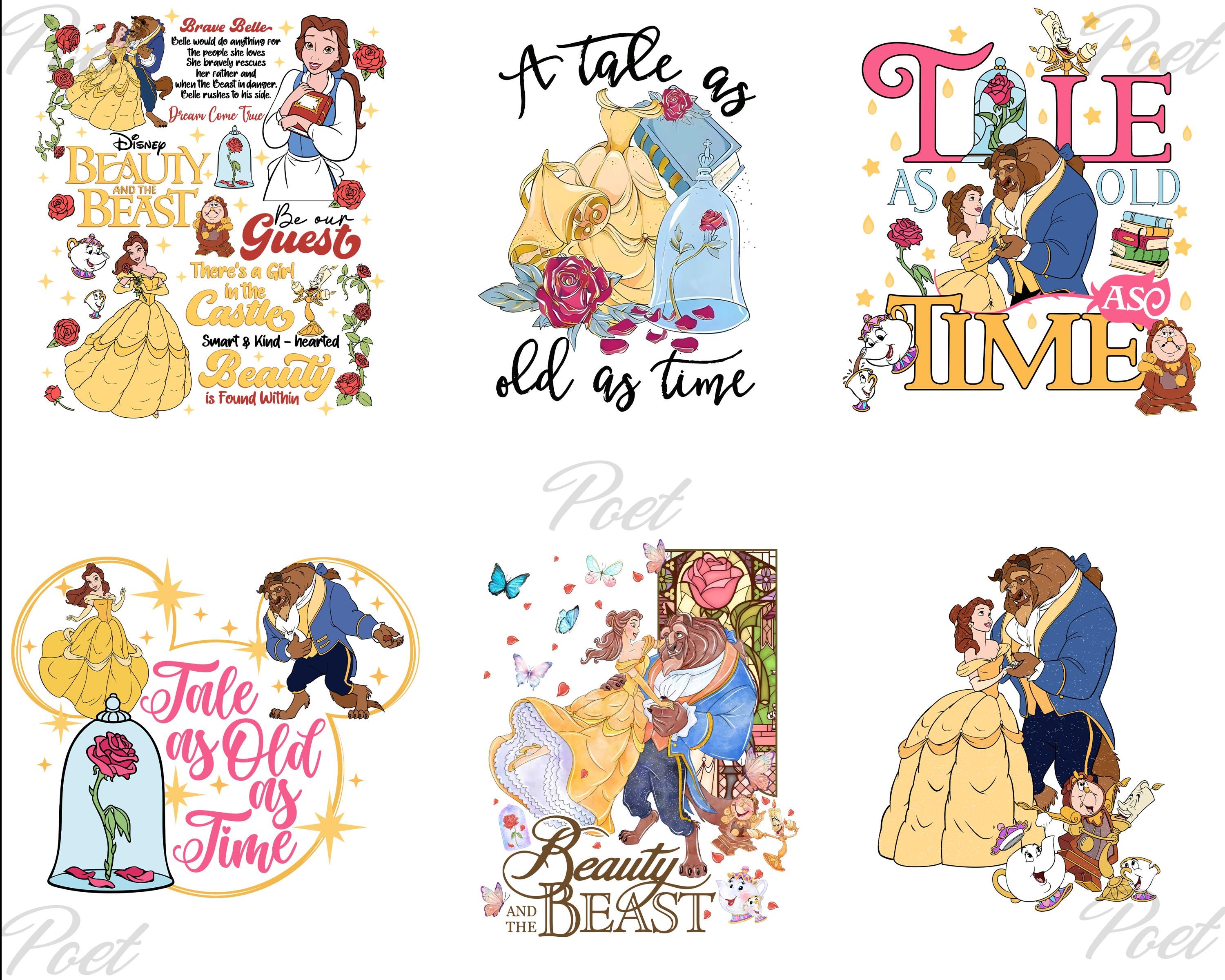 Belle PNG Clipart Bundle: Beauty and the Beast (digital Download) - Etsy