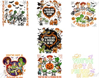 Toy Story Halloween PNG: Digital Download for Cricut