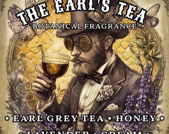 Earl's Tea Botanical Fragrance – Black Tea, Honey & Lavender