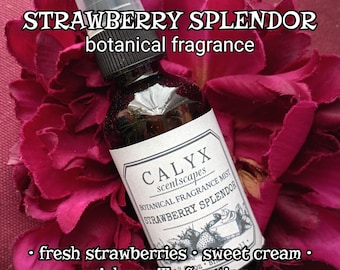 Strawberry Buttercream Perfume – Gourmand Botanical Fragrance
