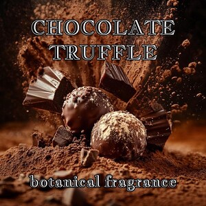 CHOCOLATE TRUFFLE - Chocolate Candy - Natural Cologne Oil, Body Spray, Perfume Oil, Air Freshener, Hair Perfume - Unisex Botanical Fragrance