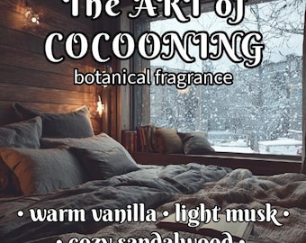 Vanilla Sandalwood Natural Perfume Oil – Cozy Botanical Fragrance
