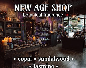 Sandalwood Jasmine Cologne – Copal Botanical Perfume Oil or Mist