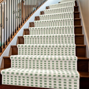 Multi Sizes Runner rug for stairs, Handwoven Geometric Indian Rug, Natural wool Jute Runner, Handmade Wool Jute Runner