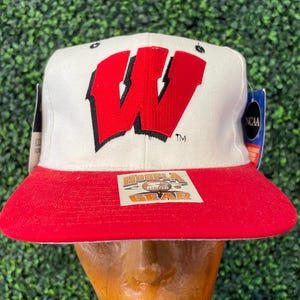 STARTER Wisconsin Badgers キャップ アメリカンフットボール STARTER Wisconsin Badgers キャップ