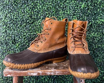 Vintage LL Bean Goretex Hunting Boots: 1990s Maine Duck  display picture 2
