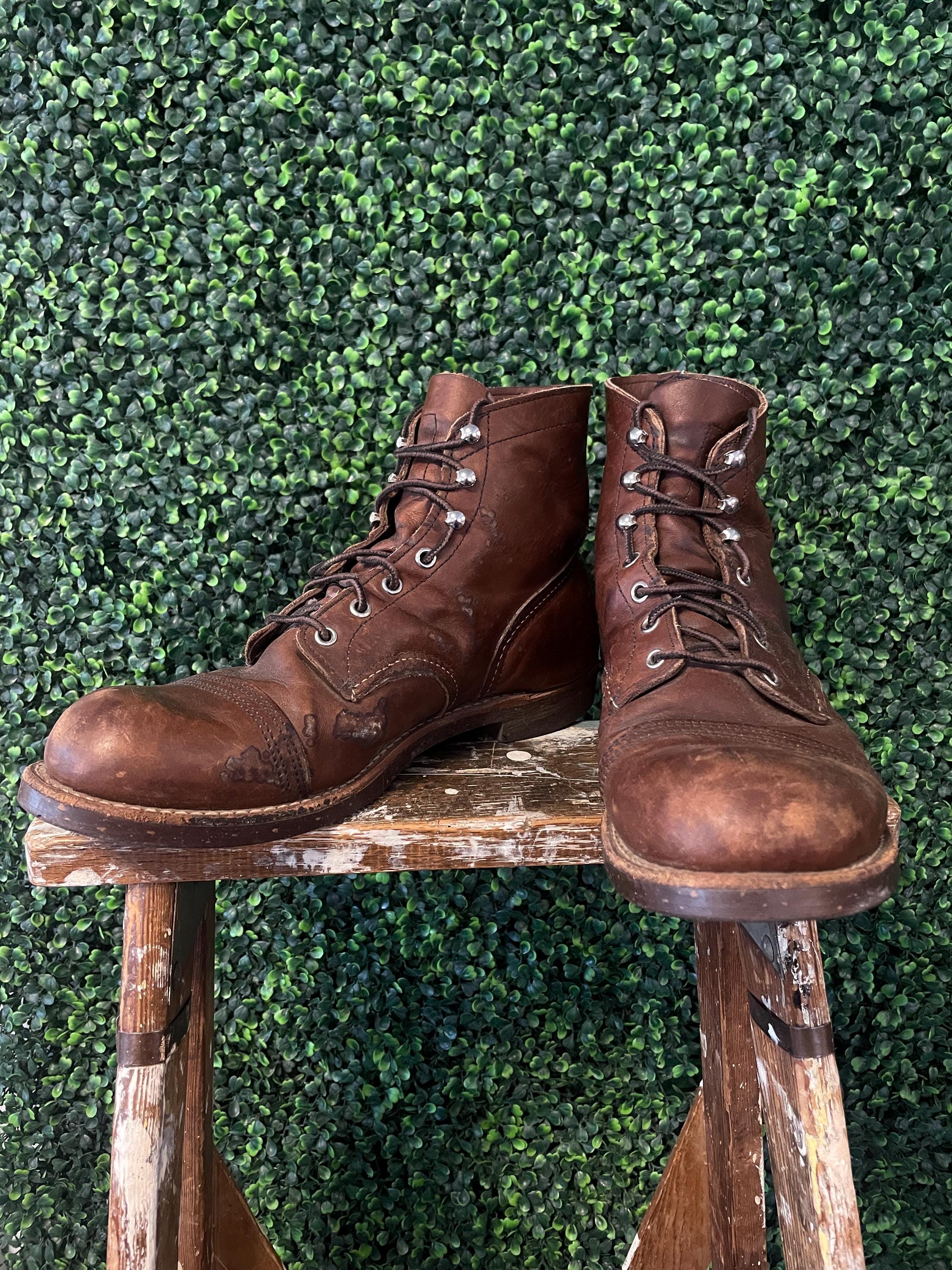 redwing ９０.s Vintage 1990s Red Wing Irish Setter 875 Moc Toe Boots