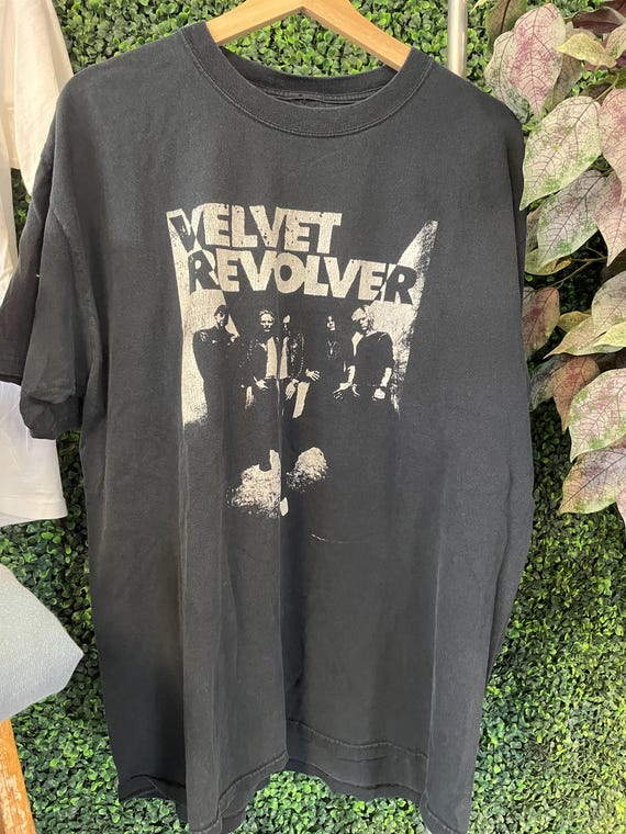 Velvet Revolver 2004年来日オフィシャルTシャツ Vtg 04 VELVET REVOLVER TSHIRT // 90s Y2K Vintage Slash Stp Rock