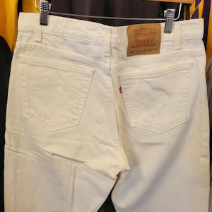 Levi 517 White Jeans - Etsy