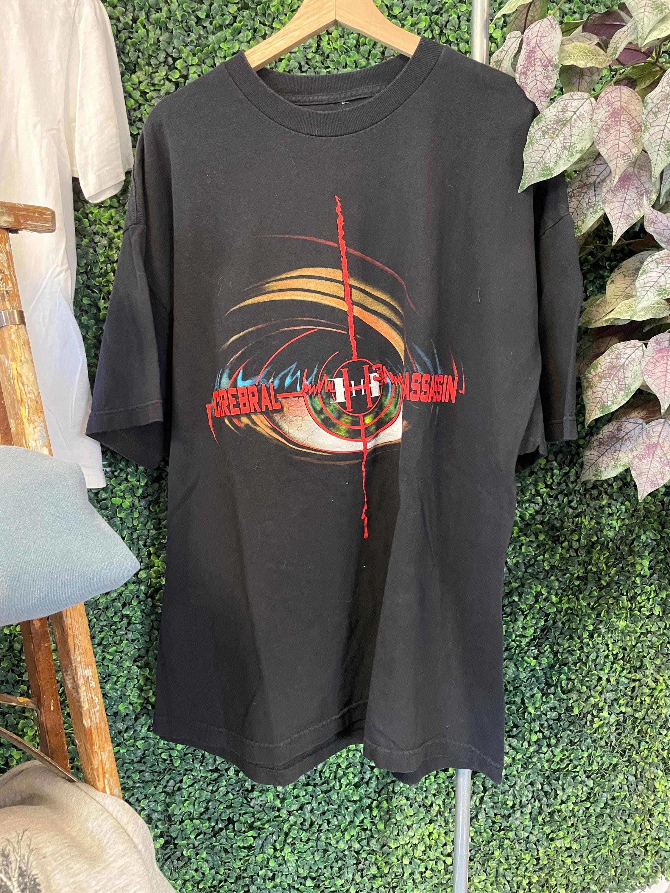 Vtg WWF Tripple H Cerebral ASSASSIN TSHIRT // Vintage Fashion