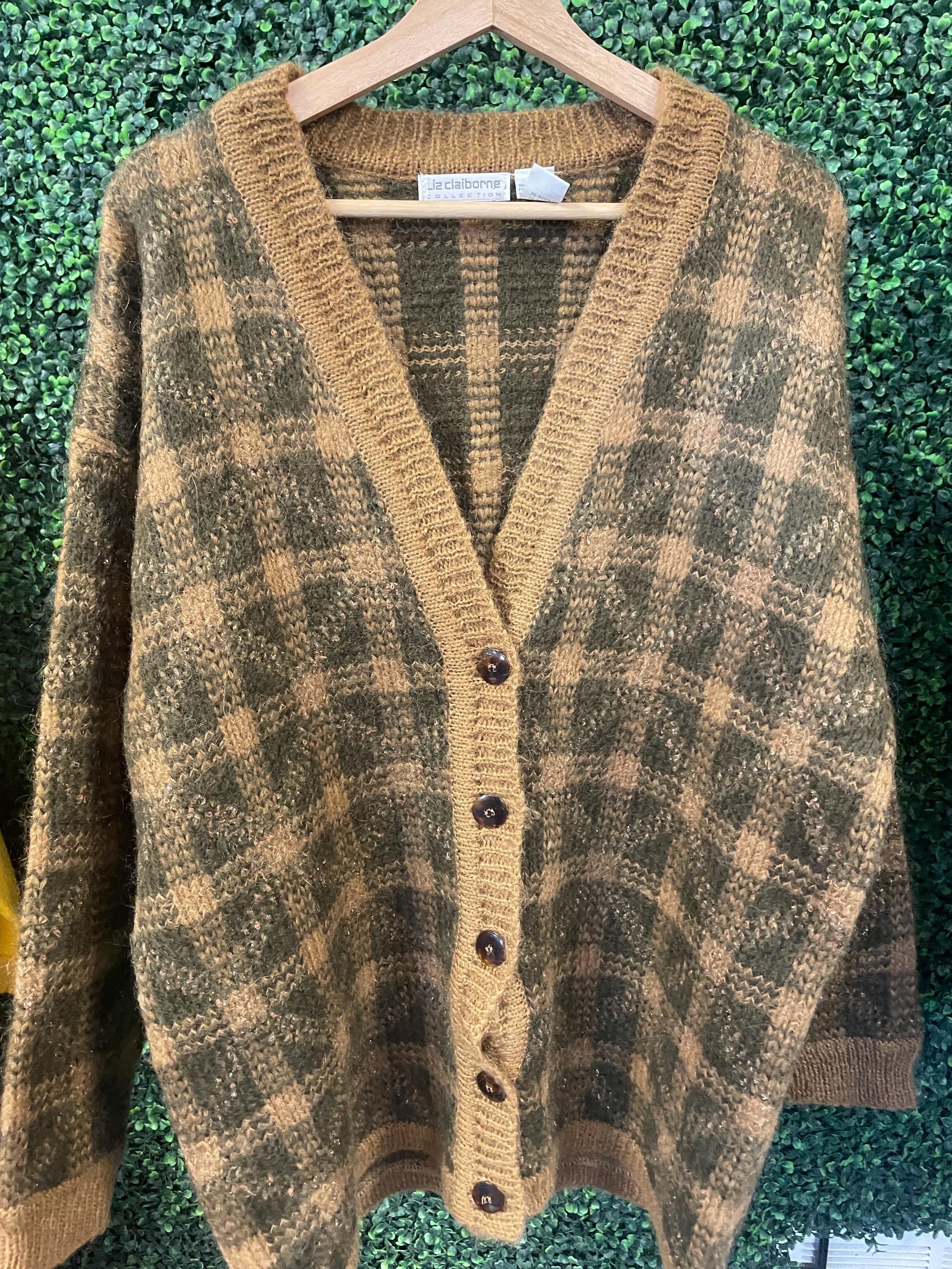 Vintage Mohair Cardigan - Etsy
