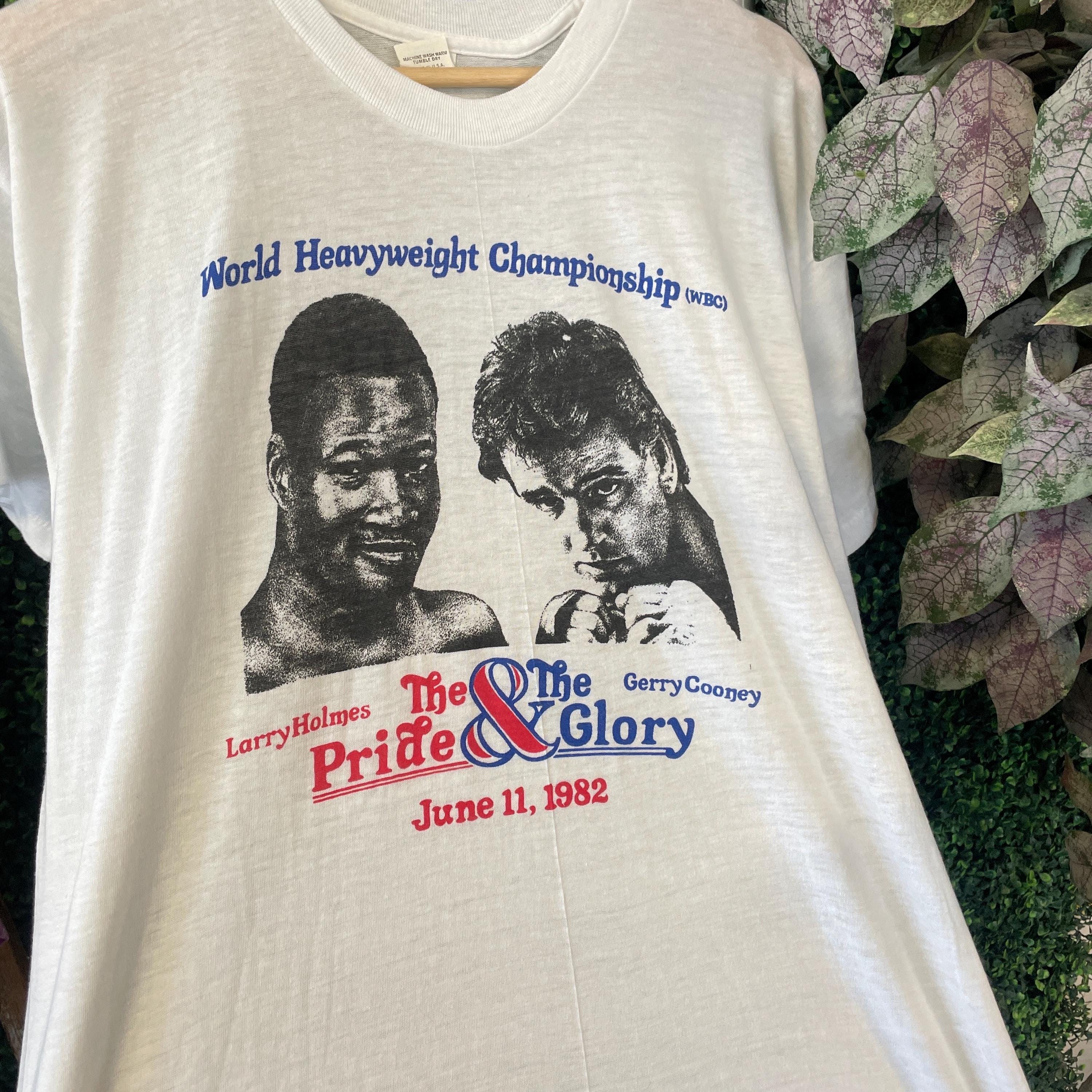 Vtg 1982 PRIDE GLORY BOXING Tshirt // 70s Vintage Wbc Fighting 