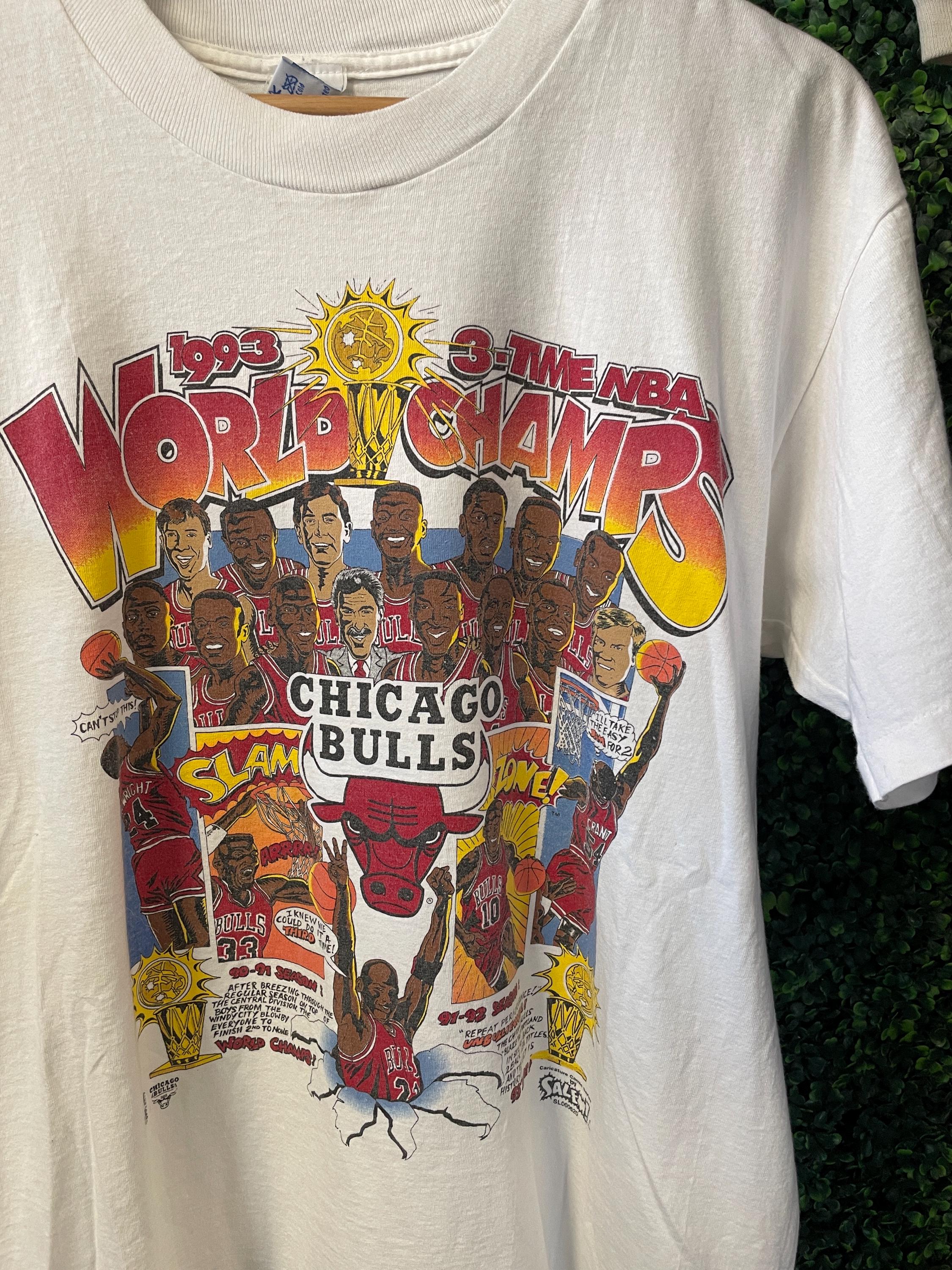 Chicago Bulls 3peat - Etsy