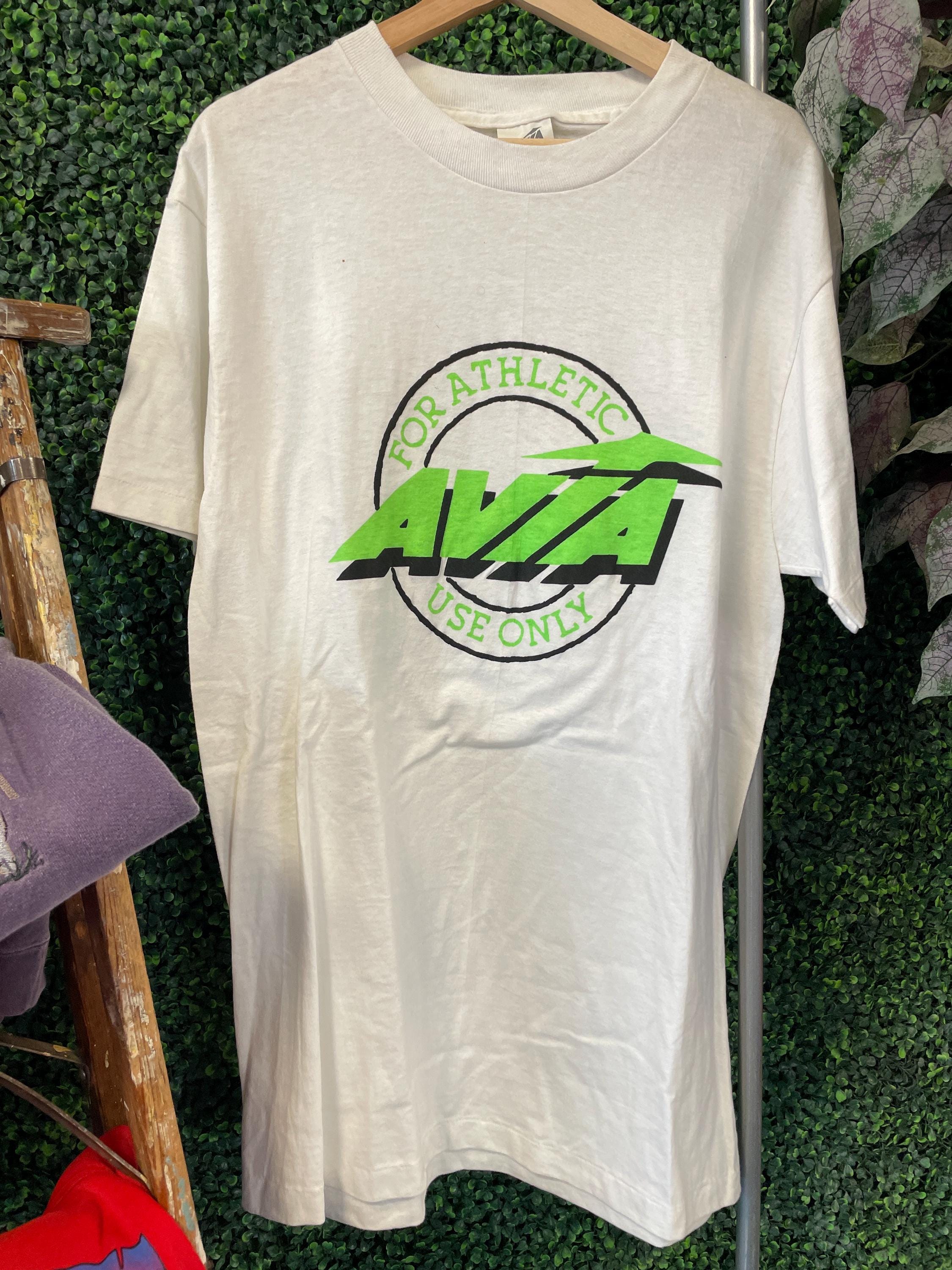 【極希少】90s ARNETT アーネット　大文字ロゴ　ヴィンテージ　伊製 Vtg 90s AVIA BRAND ATHLETIC Tee L // Vintage T-shirt White Baggy