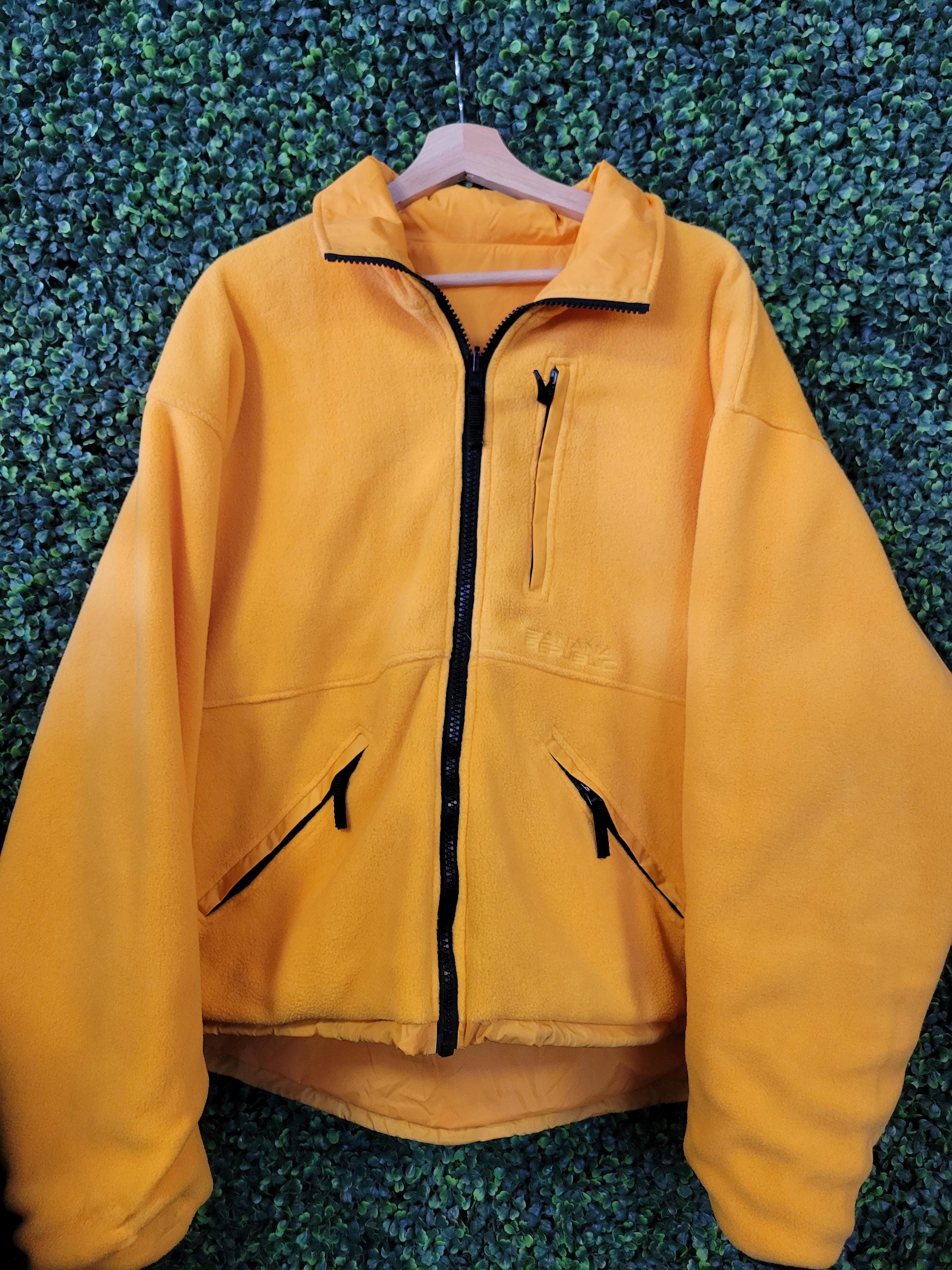 【急ぎ】patagonia イエロー ジップアップジャケット M Yellow Patagonia Fleece - Etsy