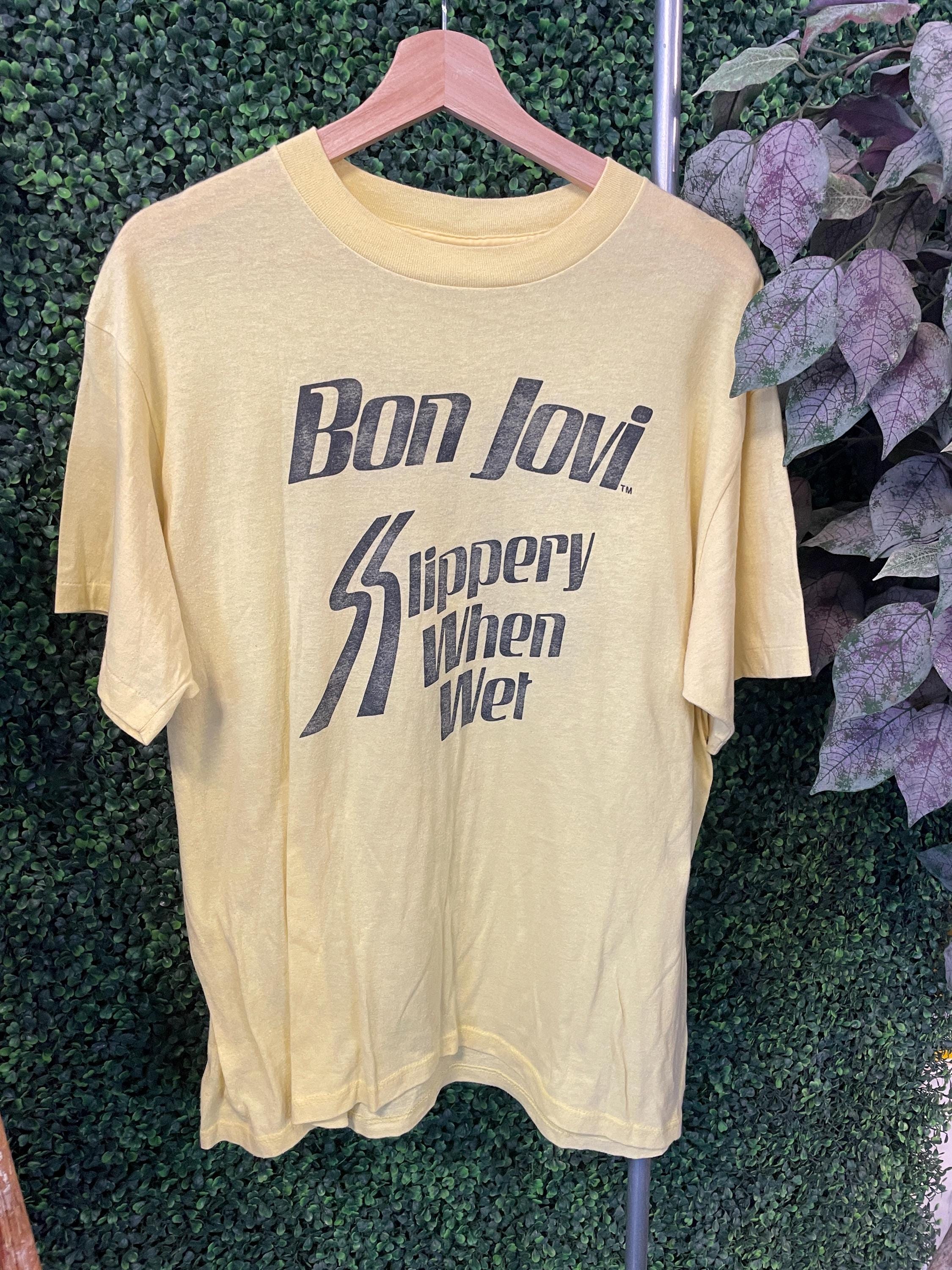 Bon Jovi 1987年 Tシャツ ヴィンテージ デッドストック1987年 BON JOVI ボンジョヴィ T