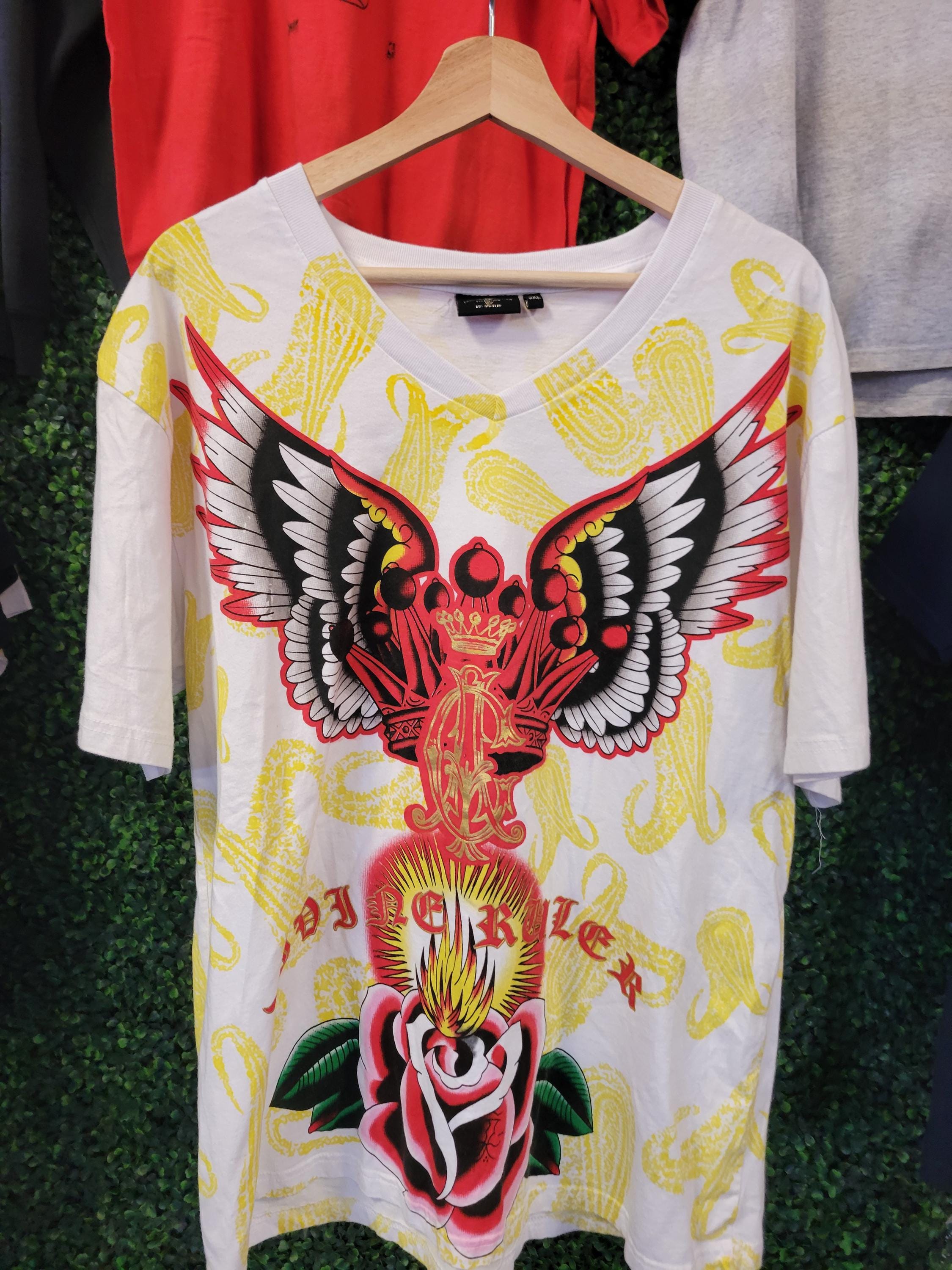 Christian Audigier Shirt - Etsy