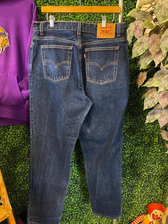 vtg 90s LEVIS 550 DENIM FEMME Cut Jeans 34 // vin… - image 1