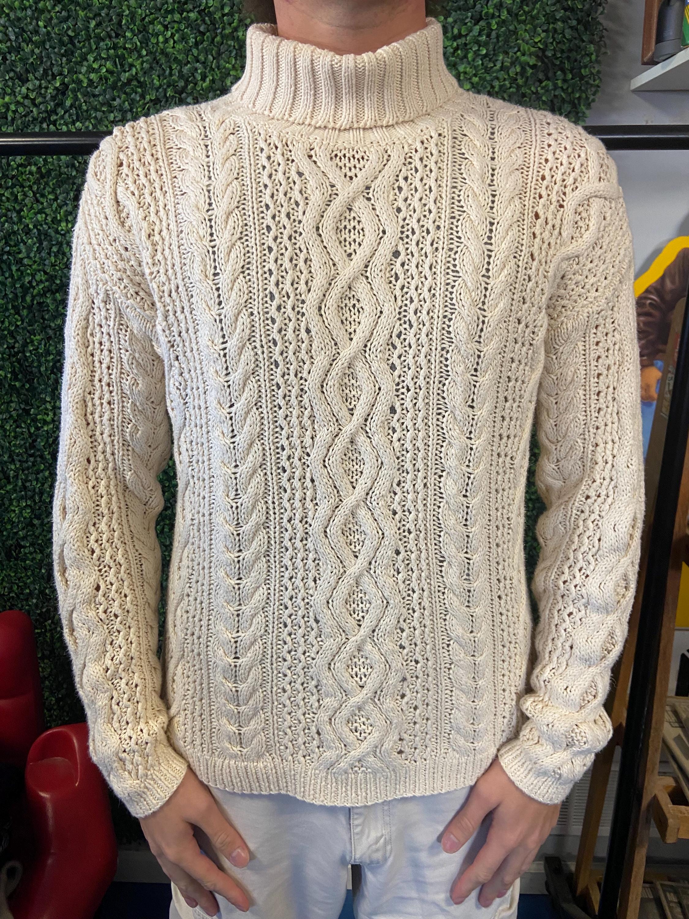 80s White Turtleneck - Etsy