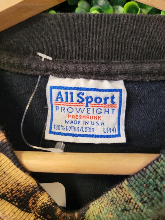 vtg BROOKS & DUNN SNAKE Aop Tee Large // 90s cott… - image 4