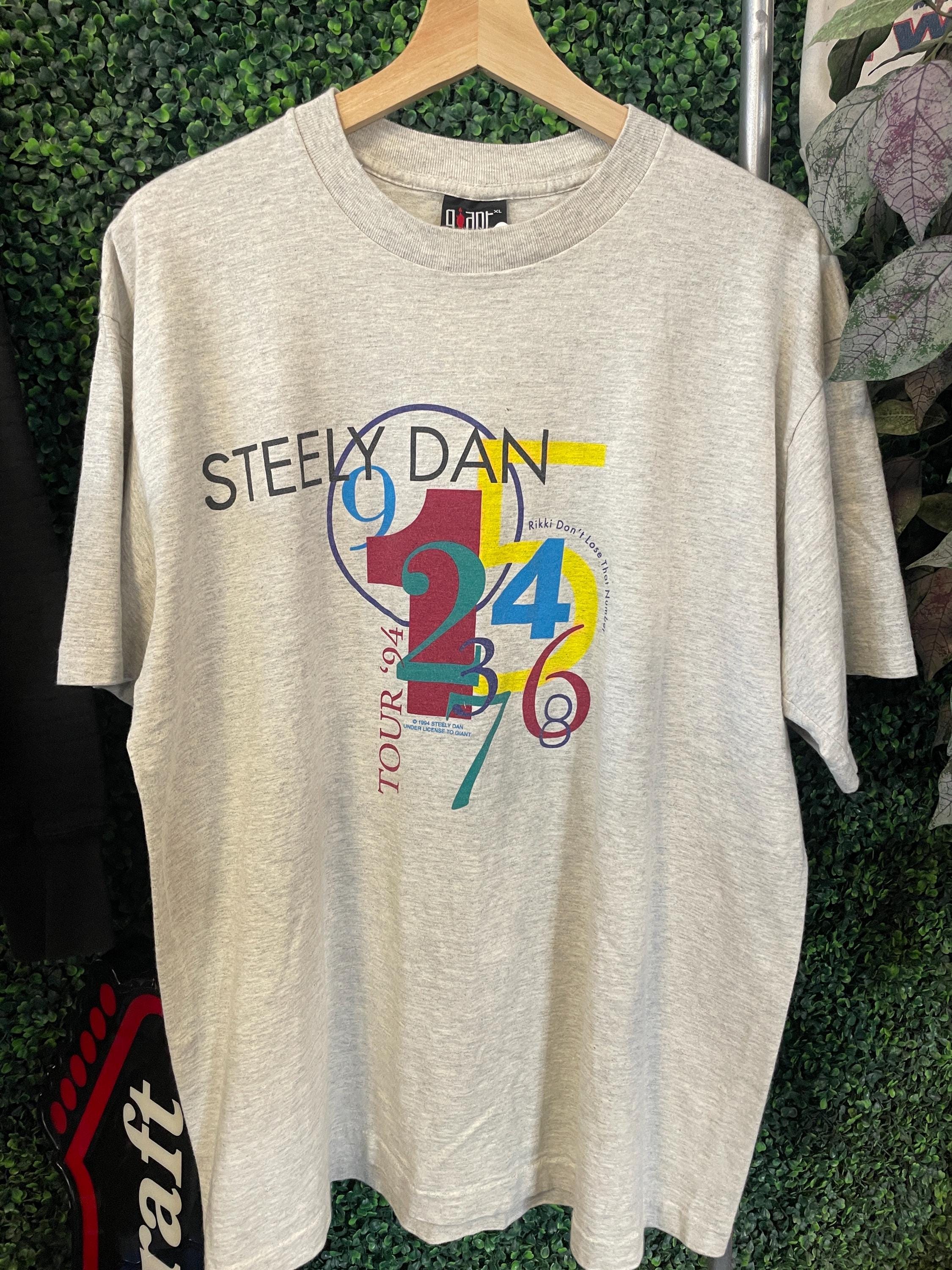 1994年 Steely Dan 『becker/fagen』 ツアー Tシャツ Vtg STEELY DAN 1994 TOUR Shirt Large // 90s Rock Concert Band Vibe
