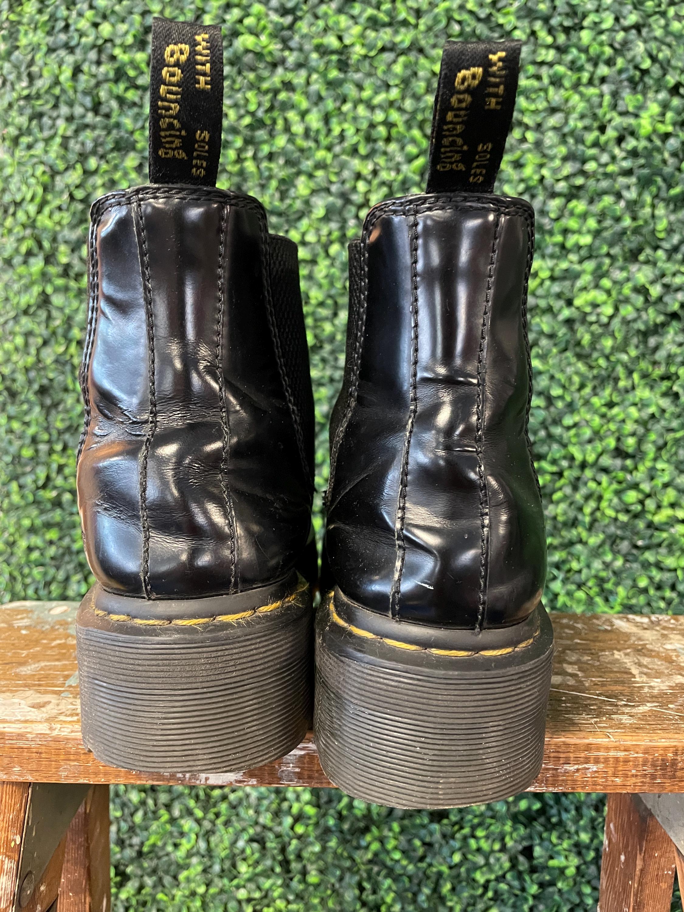 90s Dr Marten Chelsea Boots Dr. Martens Leather Chelsea Boots - Black Boots, Shoes  main image 2