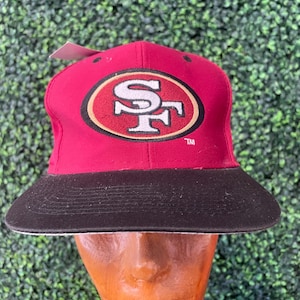 vtg 90s SAN FRANSISCO LOGO 7 49ERS Hat // cap snap back fun summer vibe football collectible style vintage sports fade fan deadstock