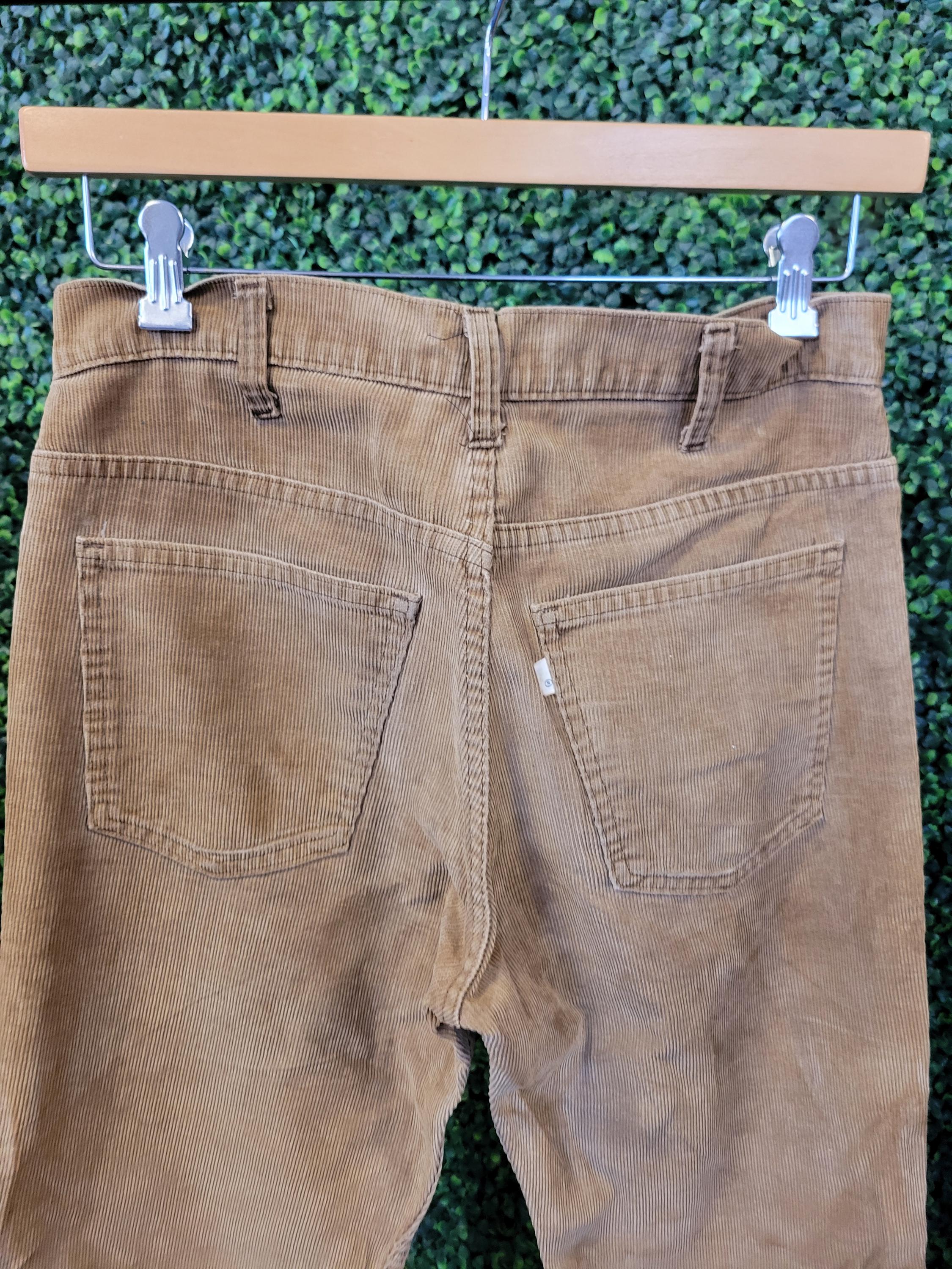 Levis 501 Brown Corduroy Pants - Etsy display picture 1