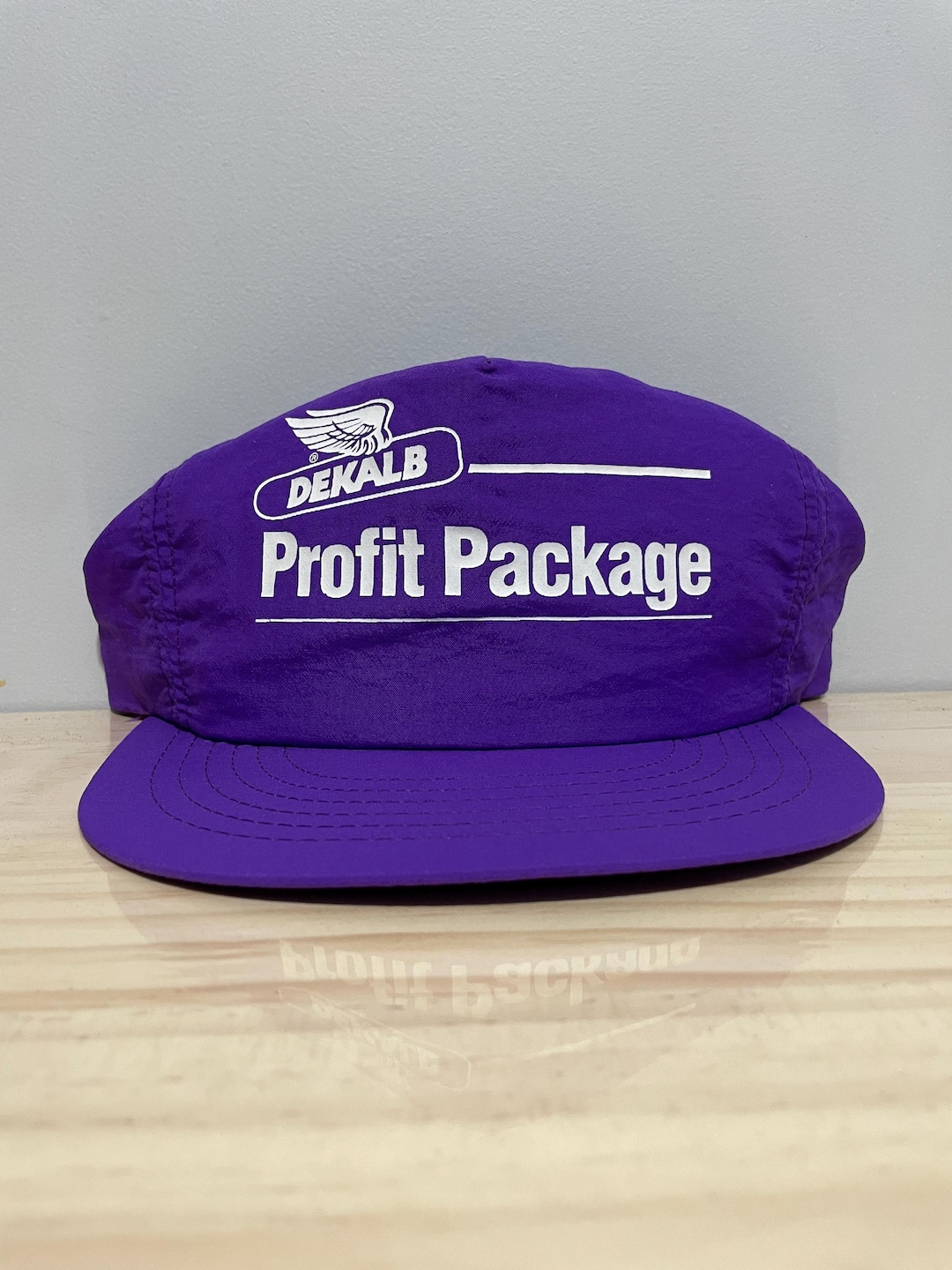 Profitable Hat Vtg 70s DEKALB Swingster PROFIT TRUCKER Hat // Vintage Seed Co Wings ...