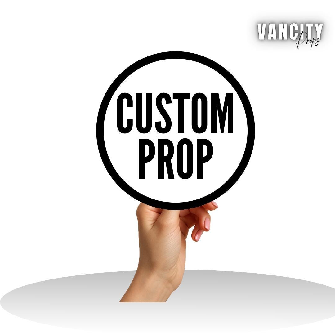 Custom Photo Booth Prop: 6mm PVC, UV Printed, Rounded Corners - Etsy